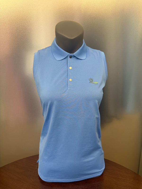 Ladies Sleeveless Polo